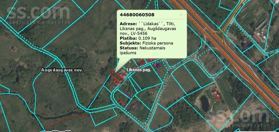 Tilti, Daugavpils un raj., Daugavpils — maja