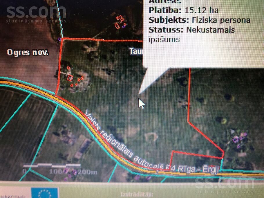 Zemnieki, Taurupe, Ogre un raj., Taurupes pag. — zeme