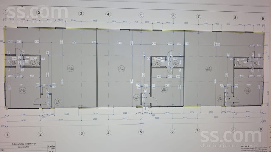 Dīķa 36a, Rīga, Ziepniekkalns — telpa
