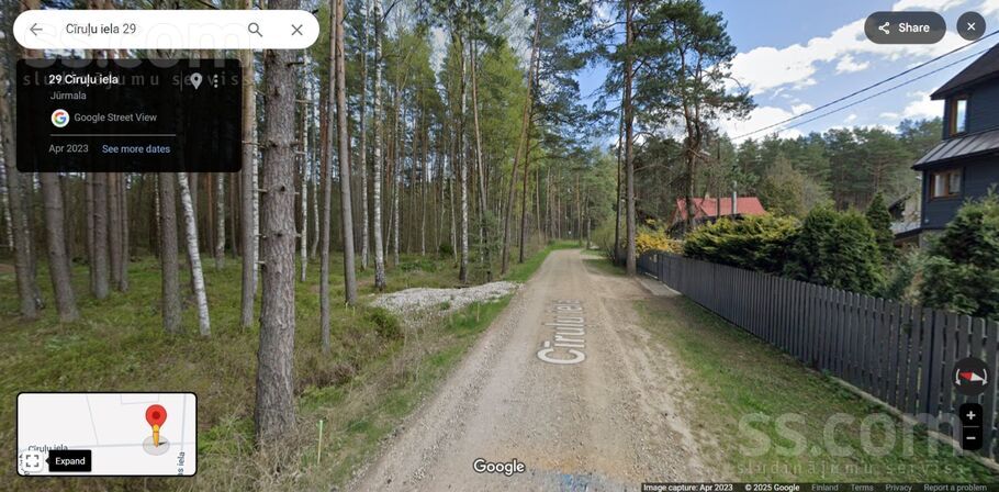 Cīruļu iela 29, Jūrmala — zeme
