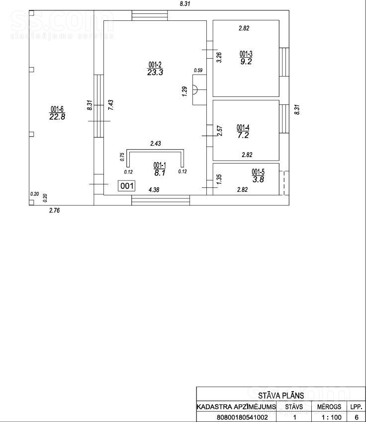 Tiltiņi 249, Stīpnieki, Rīgas rajons, Olaines pag. — maja