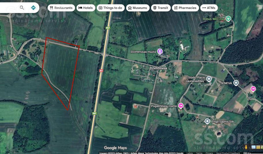 Ziemeļrozes, Dzimtmisa, Bauska un raj., Iecavas nov. — zeme