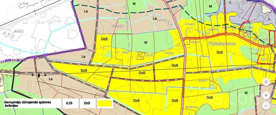 Normaļi, Plakanciems, Rīgas rajons, Ķekavas pag. — zeme