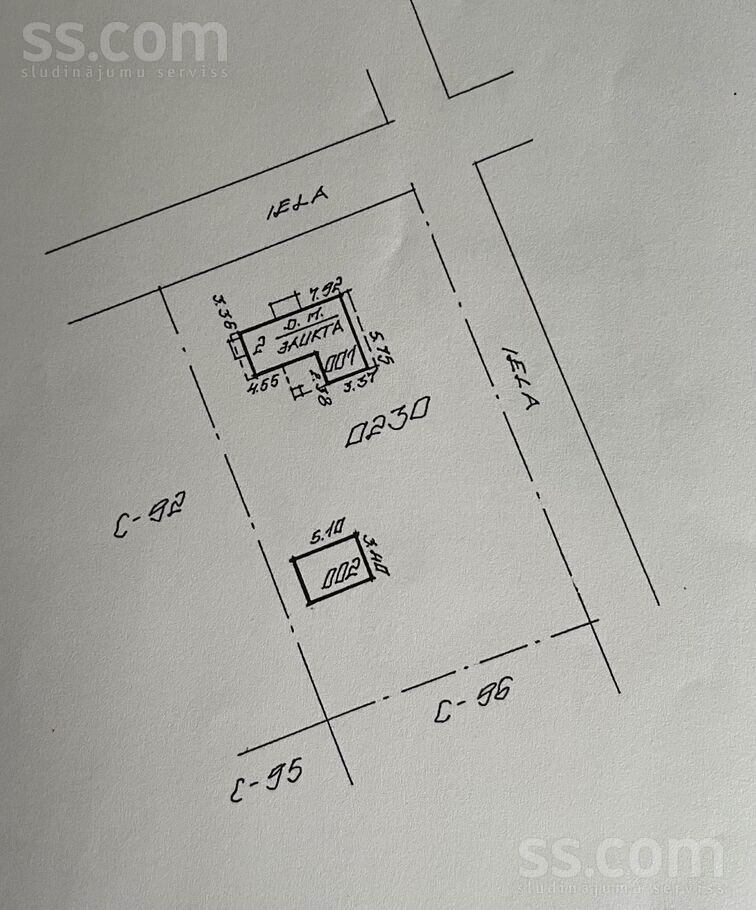 Centra sestā iela 8, Egļupe, Rīgas rajons, Inčukalna nov. — maja