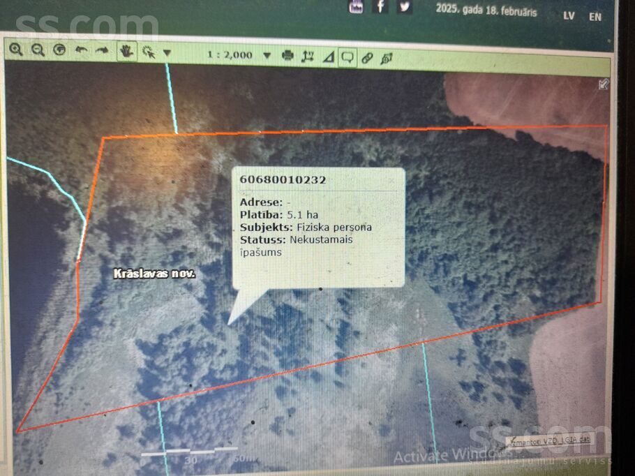 Kalnieši, Krāslava un raj., Kalniešu pag. — mezs