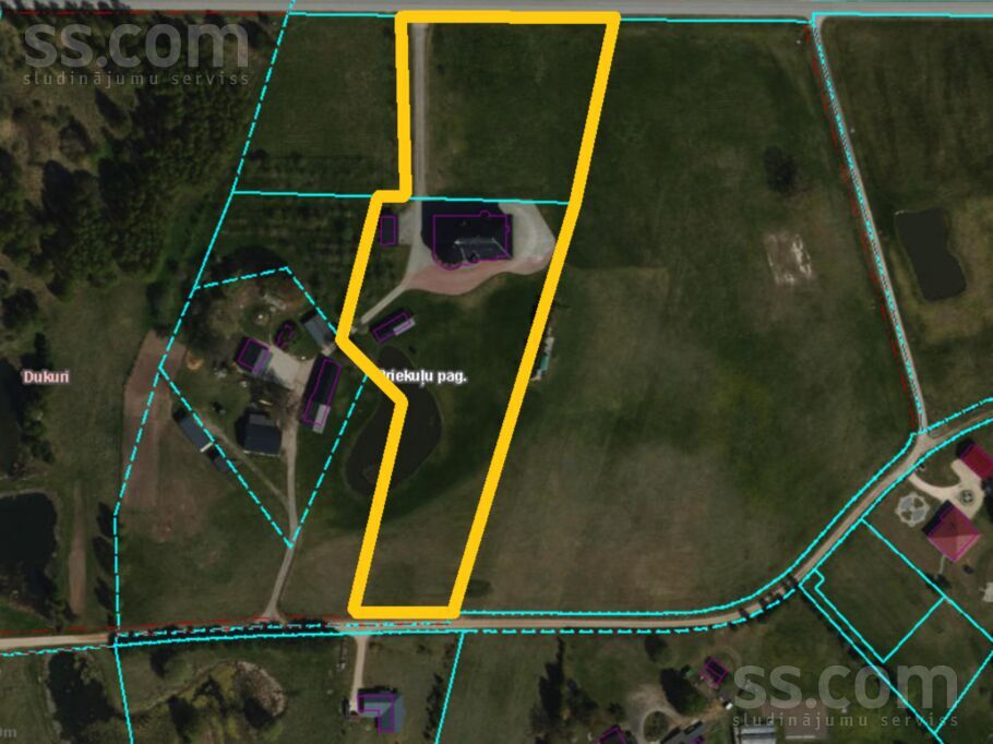 Ķingu 35, Dukuri, Cēsis un raj., Priekuļu pag. — telpa