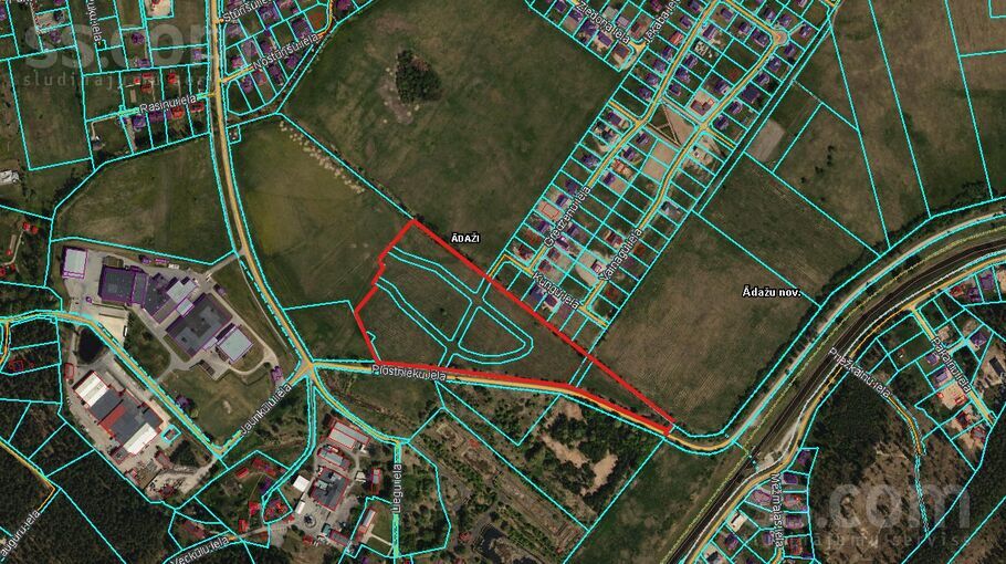 Plostnieku iela 5, Ādaži, Rīgas rajons, Ādažu nov. — zeme