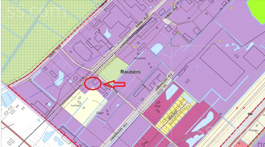 Meža ceļš 2, Raubēni, Jelgava un raj., Cenu pag. — telpa