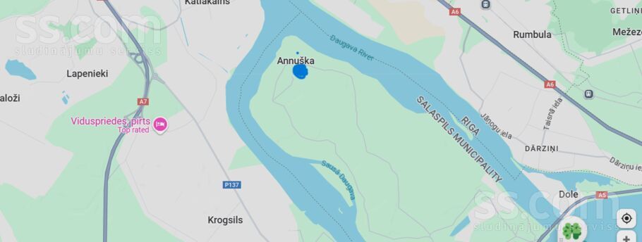 Annuška, Rīgas rajons, Salaspils — zeme