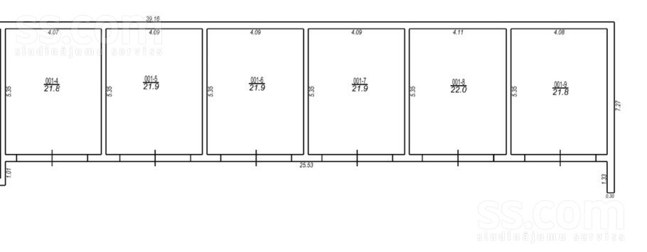 Jaunā 10, Liepāja un raj., Liepāja — telpa