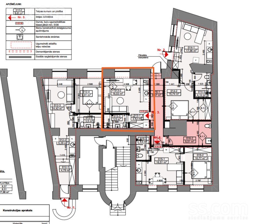 Čaka 26a, Rīga — dzivoklis