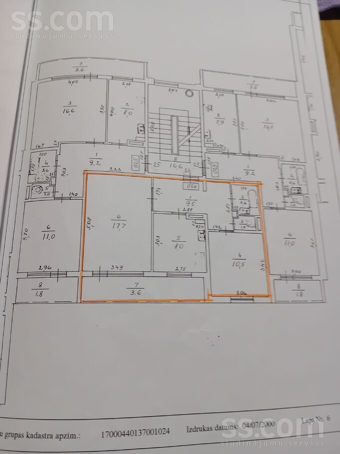 Daugavas 5, Liepāja un raj., Liepāja — dzivoklis