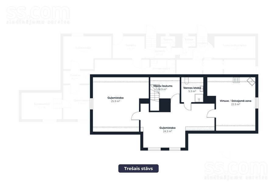 Daugavas 81, Skrīveri, Aizkraukle un raj., Skrīveru pag. — maja
