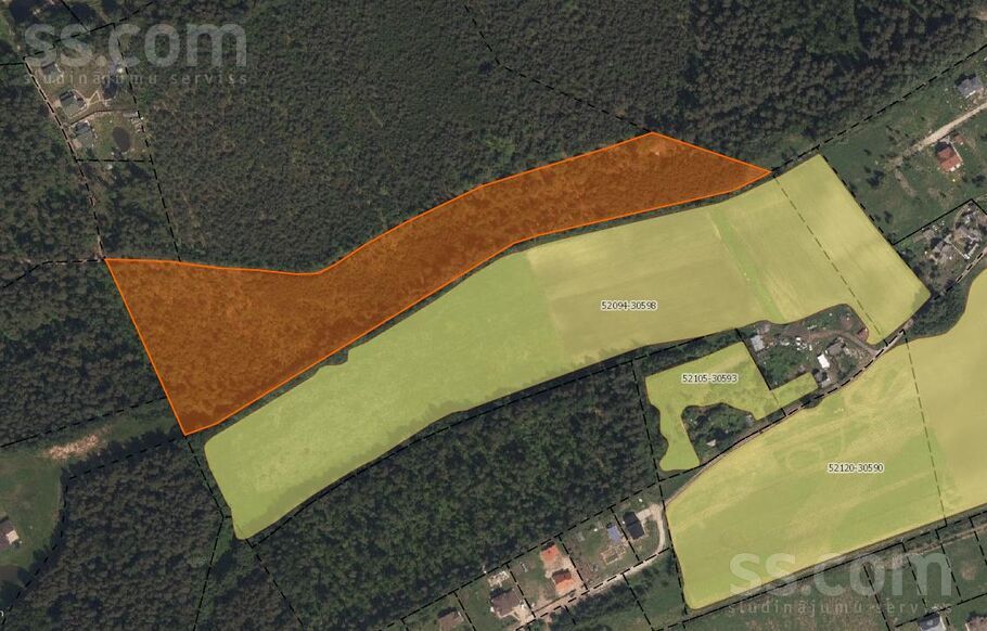 Mežkalni, Rūķi, Rīgas rajons, Salaspils l. t. — zeme