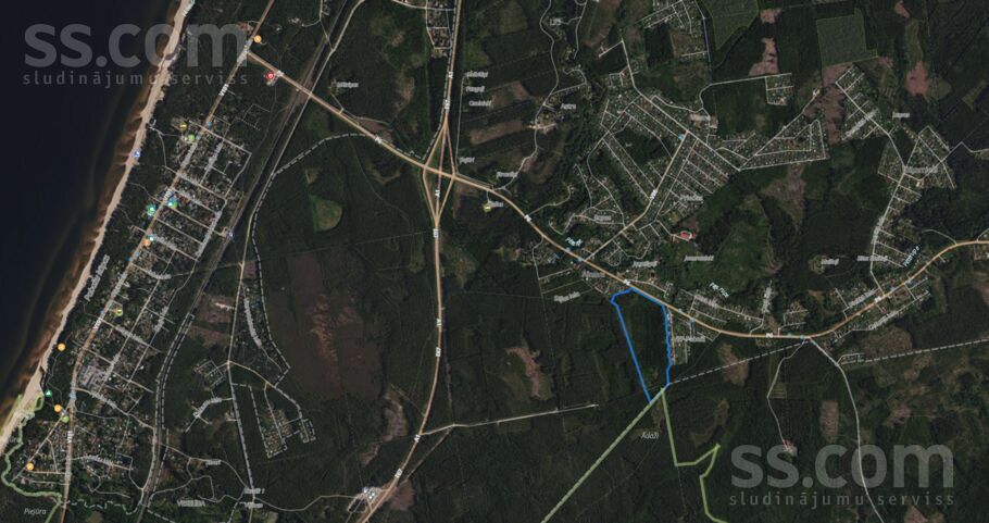 Tilgaļi, VEF-Pabaži, Rīgas rajons, Saulkrastu l. t. — zeme