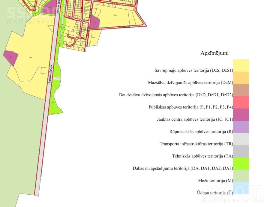 Bumbieru ceļš 6s, Jelgava un raj., Jelgava — zeme