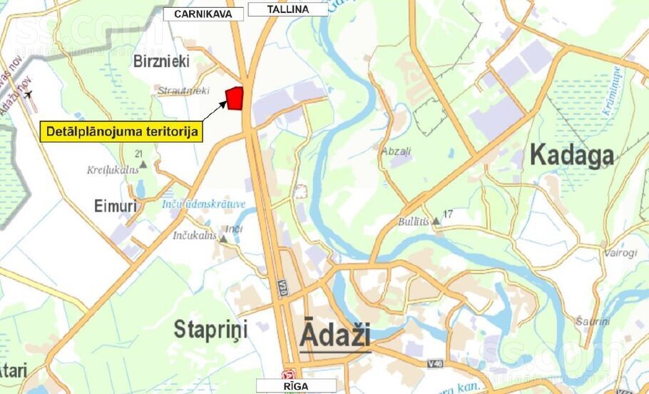 Dzērvenītes, Ādaži, Rīgas rajons, Ādažu nov. — zeme