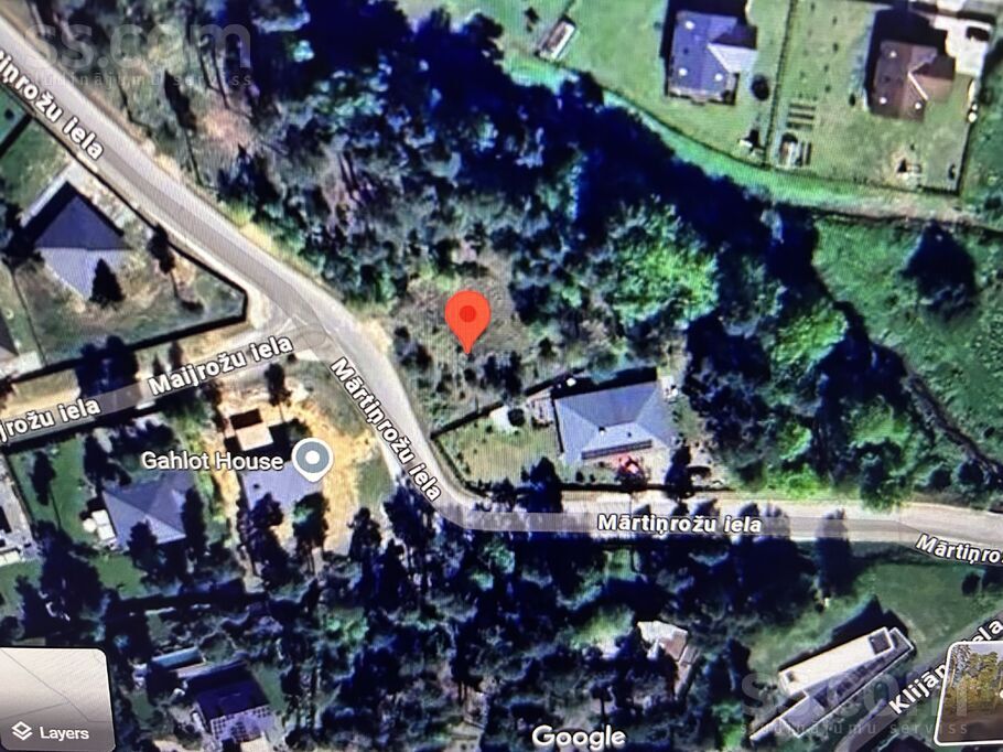 Mārtiņrožu 6, Sunīši, Rīgas rajons, Garkalnes nov. — zeme