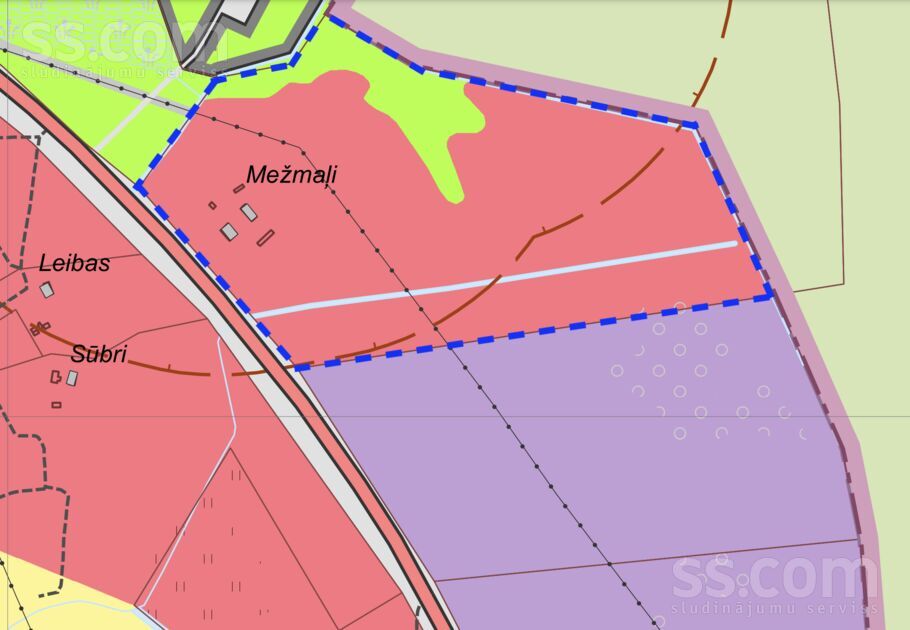 Mežmaļi, Saldus un raj., Brocēni — zeme