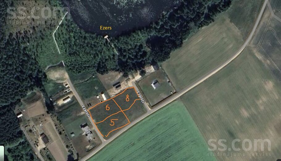 Ezerliči 6, Pabaži, Rīgas rajons, Saulkrastu l. t. — zeme