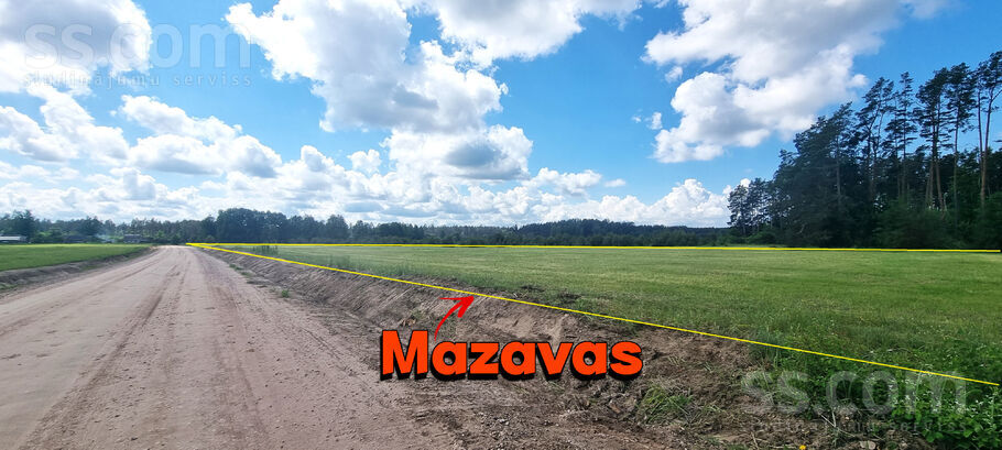 Mazavas, Skulte, Rīgas rajons, Mārupes pag. — zeme