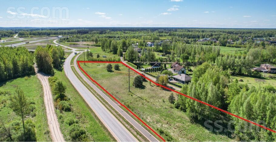 Ķekavas iela, Rīgas rajons, Baloži — zeme