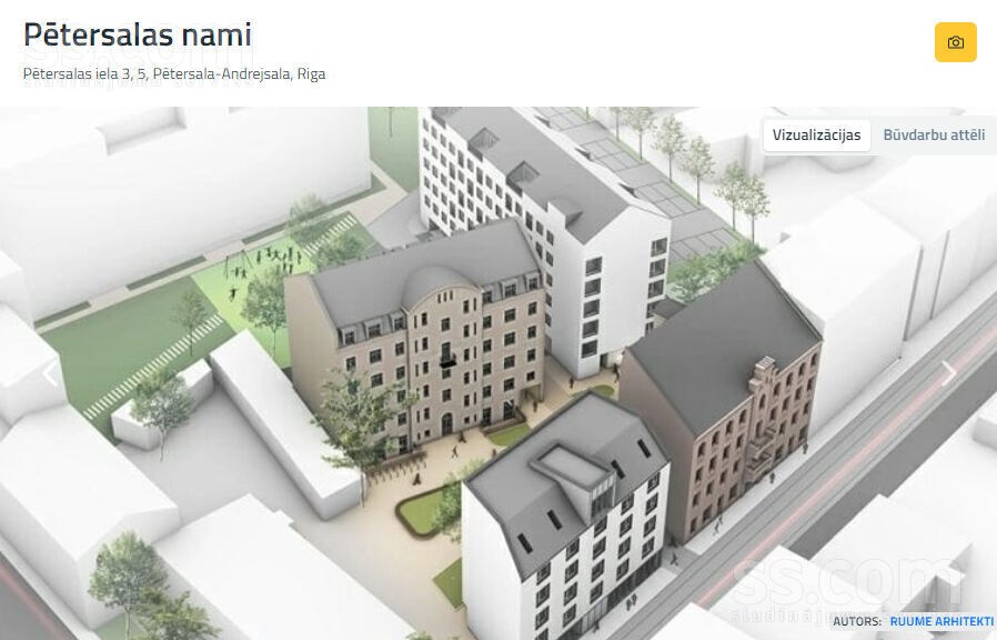 Pētersalas 6, Rīga — zeme