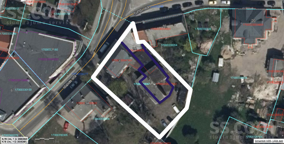 Malkas iela 1ab, Liepāja un raj., Liepāja — maja