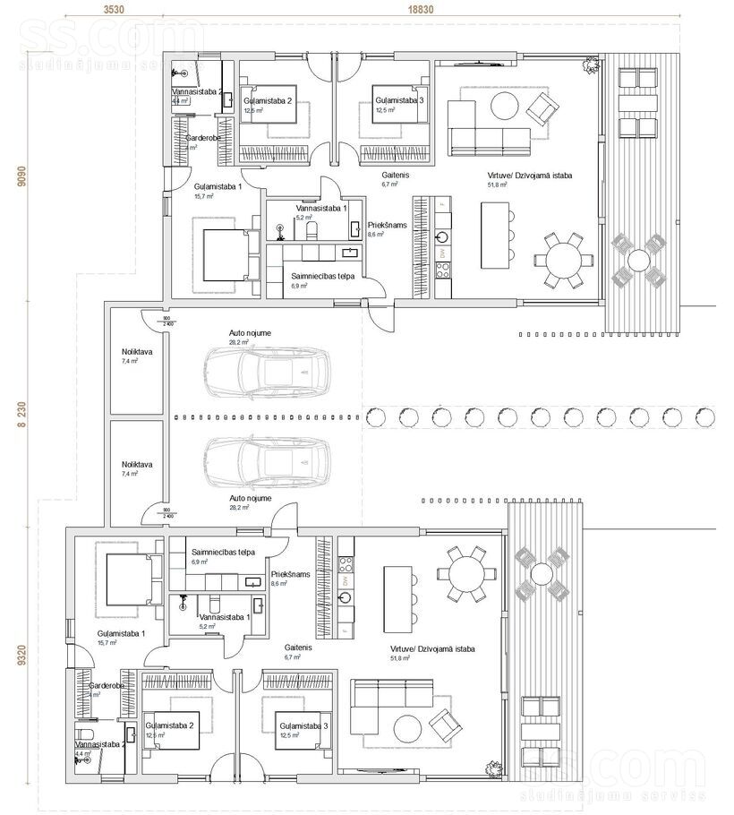 Klusā iela 22, Ogre un raj., Ogre — maja