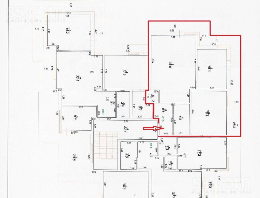 Lienes 36, Jūrmala — dzivoklis