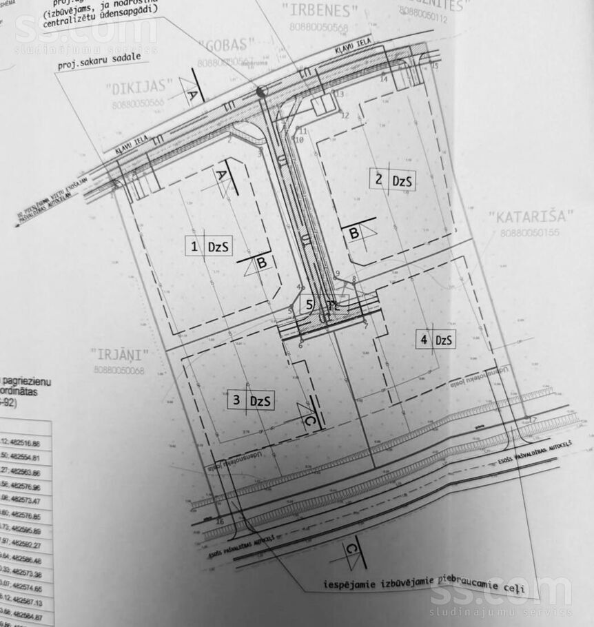 Kļavu, Jaunmārupe, Rīgas rajons, Mārupes pag. — zeme