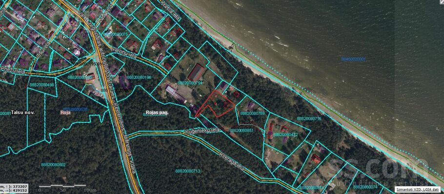 Roja, Roja, Talsi un raj., Rojas pag. — maja