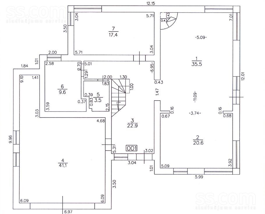 Ezeru 11, Jūrmala — maja