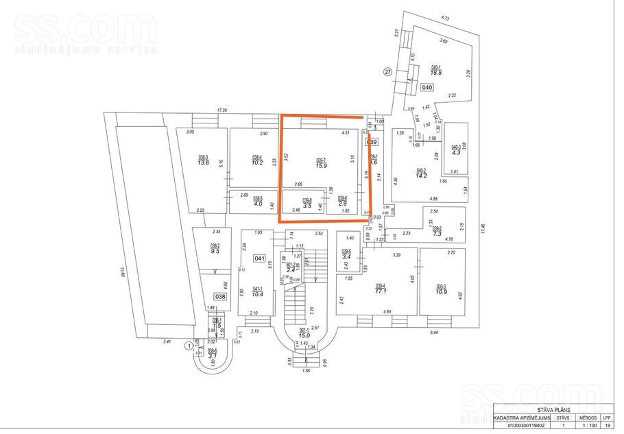 Čaka 26a, Rīga — dzivoklis