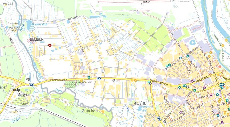 Bumbieru ceļš 6s, Jelgava un raj., Jelgava — zeme