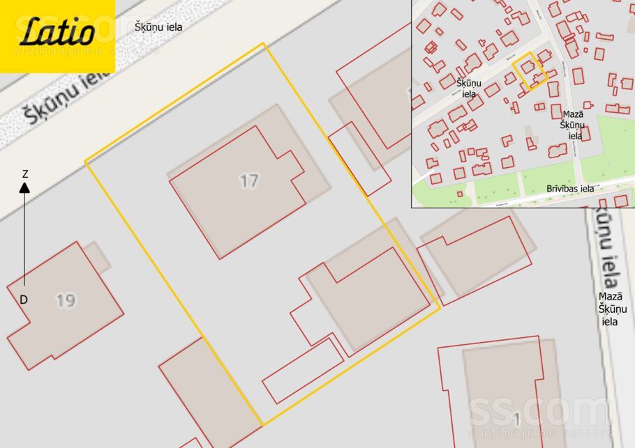 Šķūņu, Valmiera un raj., Valmiera — maja