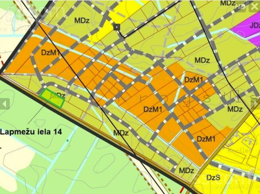 Lapmežu iela 14, Krogsils, Rīgas rajons, Ķekavas pag. — zeme