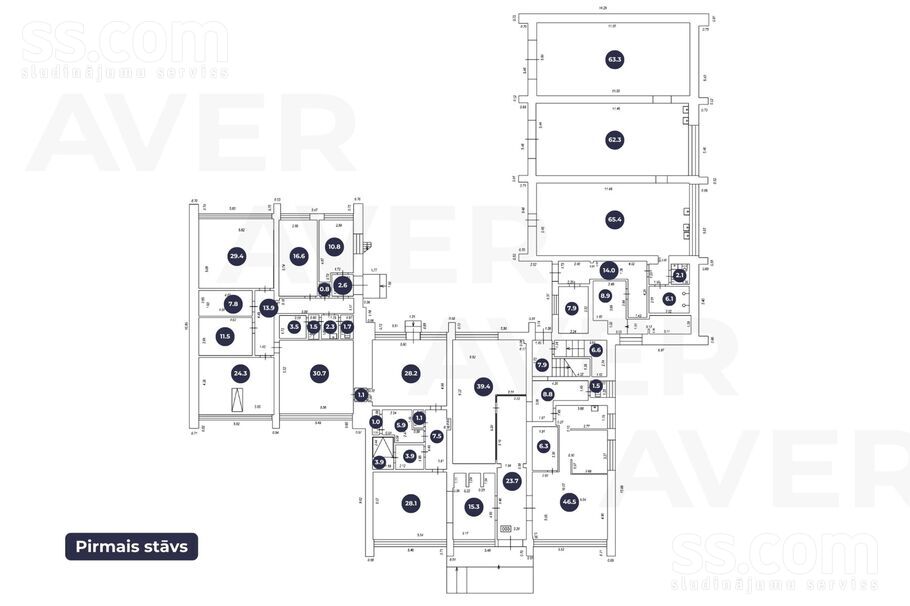 Ausekļa iela 16, Ogre un raj., Lielvārde — telpa