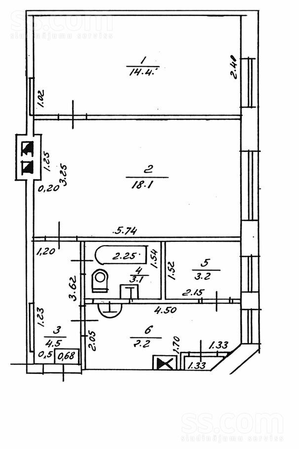 Stabu 46/48, Rīga — dzivoklis